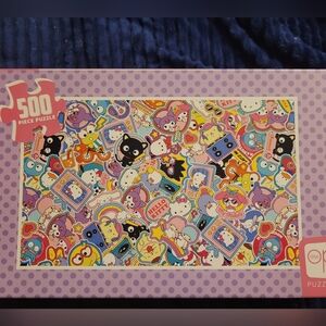Hello Kitty Colorful 500-Piece Puzzle